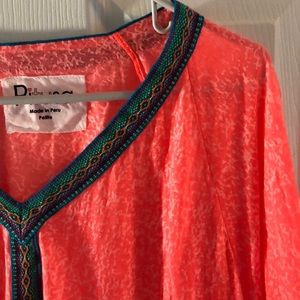 PITUSA mini crop top in watermelon